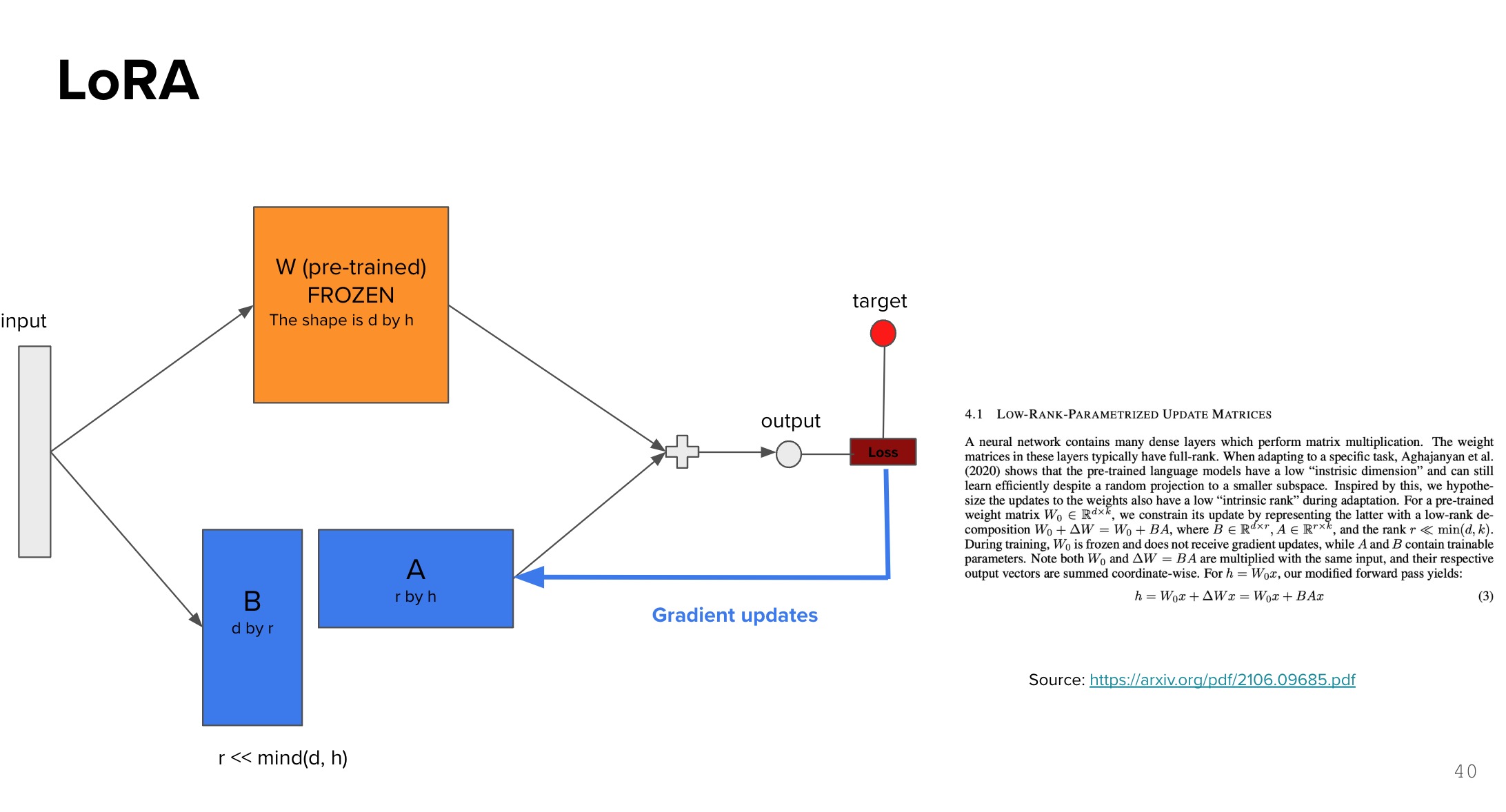 LoRA Architecture